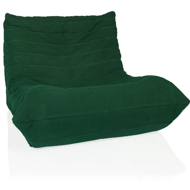 hjh LIVING Zitzak / vloerbank SITZOLO corduroystof groen hjh LIVING