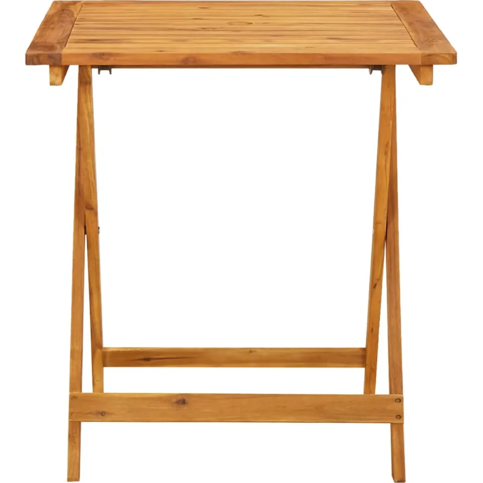 vidaXL 3-delige Bistroset stof en massief hout blauw en wit, foto 4