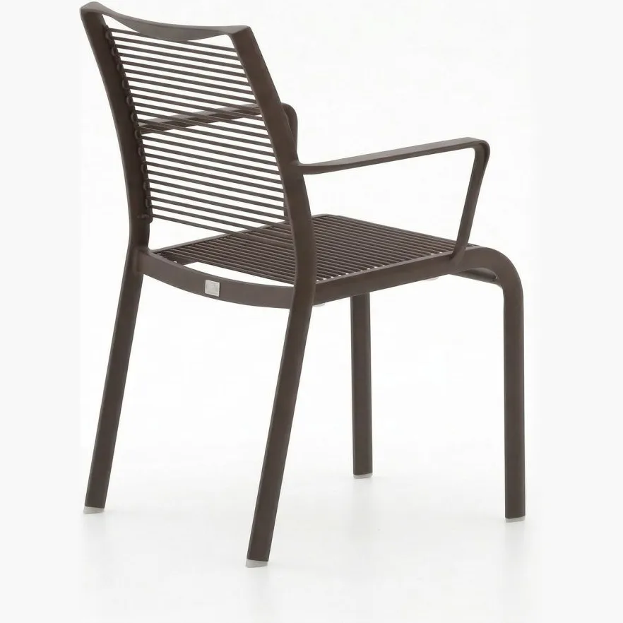 Apple Bee Hawaii dining tuinstoel stapelbaar taupe, foto 4