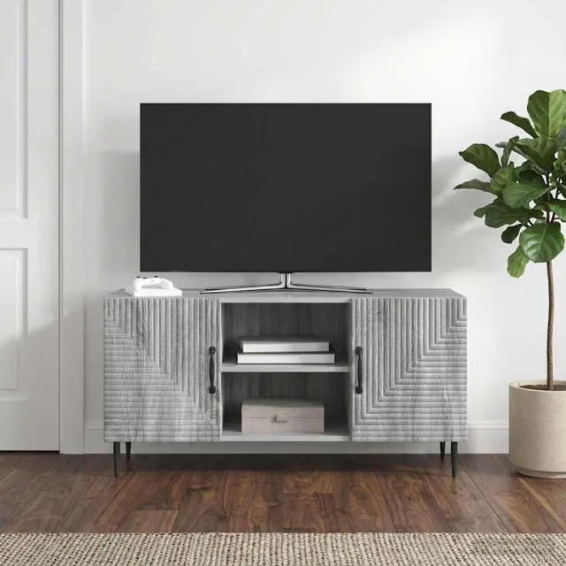 vidaXL TV-kast Grijs sonoma 102 x 34,5 x 50 cm Bewerkt hout, foto 2