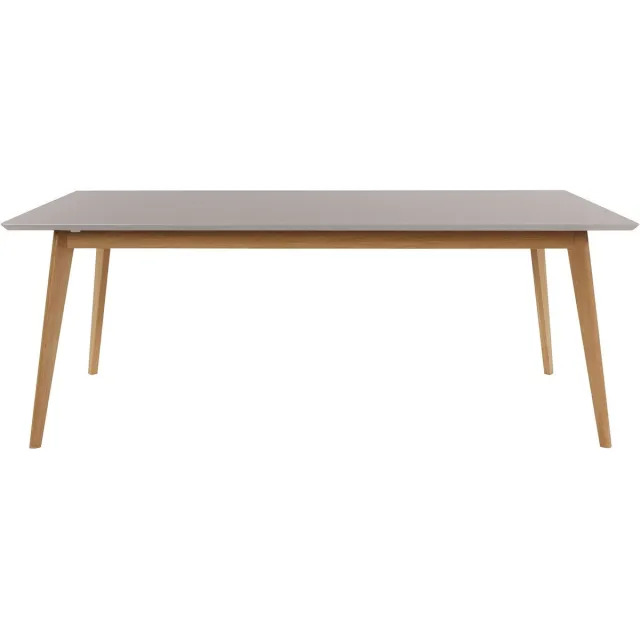 Notio Living Vista - Eettafel 200 cm in Grijs Eiken (77 x 200 x 100 cm)
