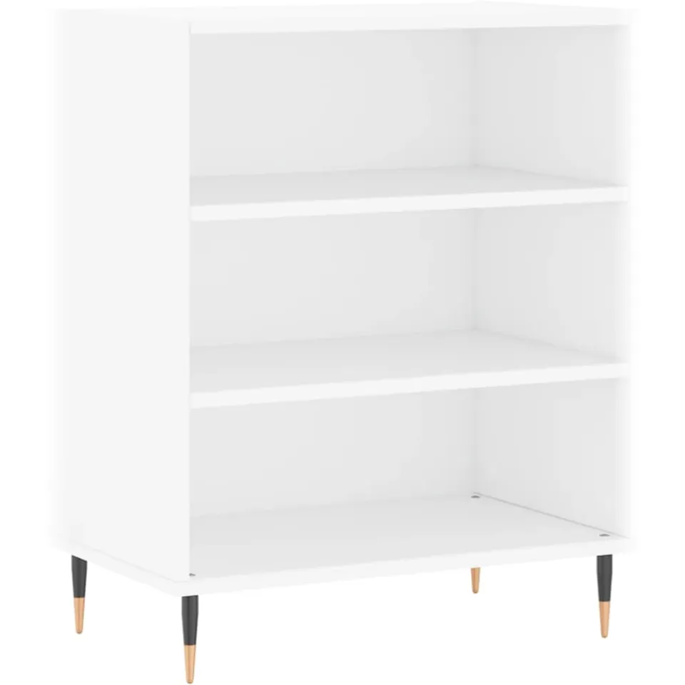 vidaXL Dressoir 57x35x70 cm bewerkt hout wit, foto 3