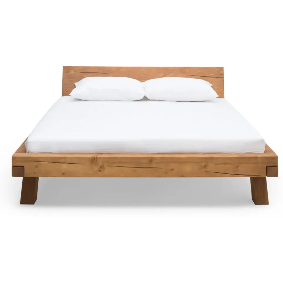 bed Romeo vurenhout bruin, foto 2