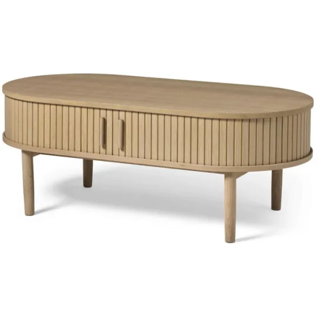 Giga Living Salontafel Meta - Licht Eikenhout - 120x60x45cm Naturel