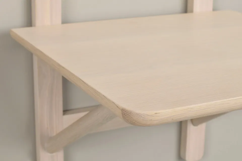 Rowico Home Camrose houten nachtkastje whitewash, foto 5