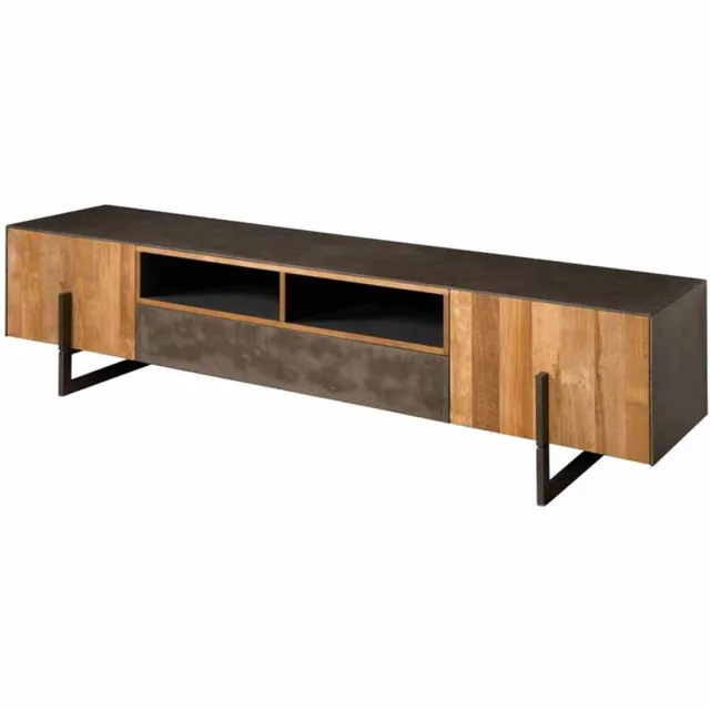 Tower Living Tv-meubel Ora - Bruin Hout - 222x45x53cm