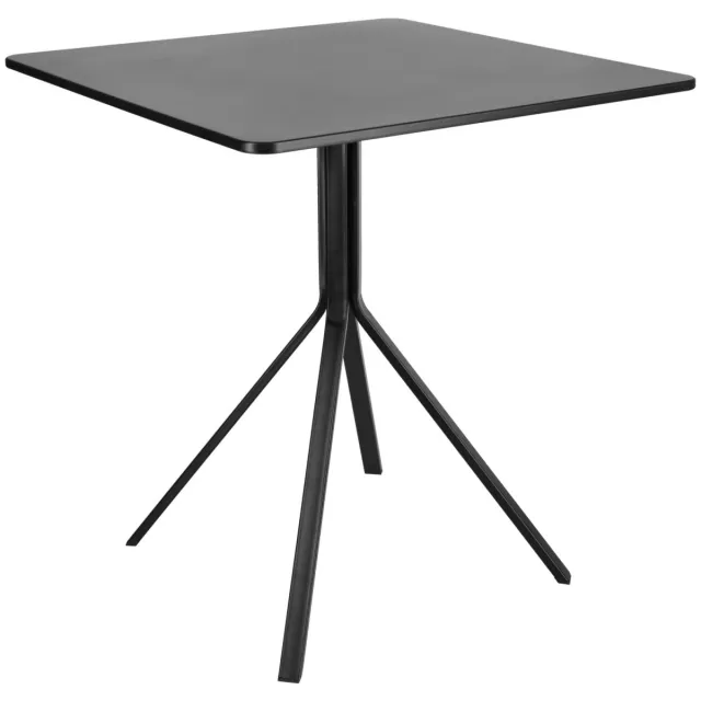 PULSIVA Tafel Neya vierkant; 70x70x74.5 cm (LxBxH); zwart; vierkant