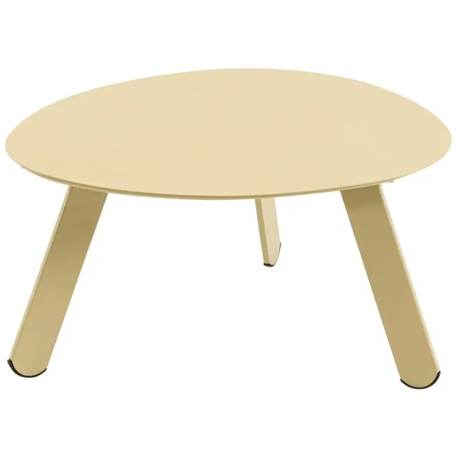 LES Tiki bijzettafeltje 55x46x28 cm - beige