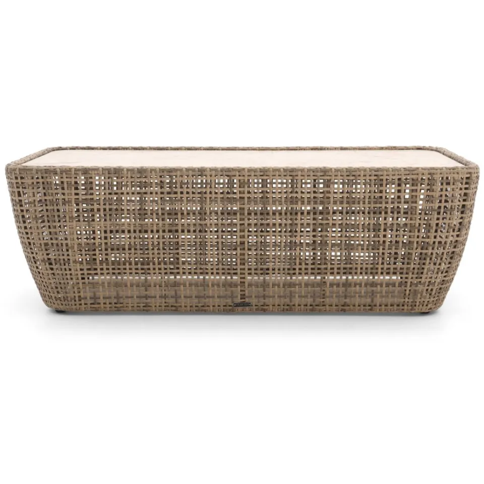 Intenso Furniture Intenso Marecchia lounge tuintafel 130x65x43cm taupe, foto 3