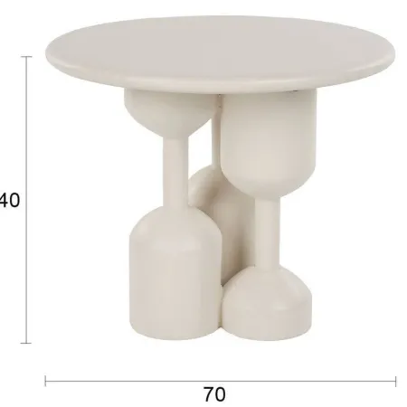 Housecraft Living Dec bijzettafel beige, foto 3