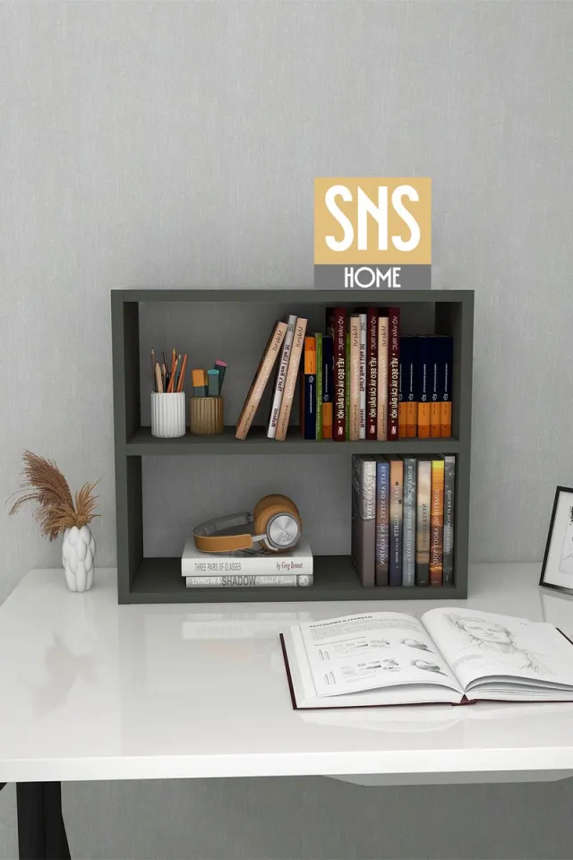 Bofigo SNS Home - Multifunctionele Decoratieve Plank - Tafelblad - Antraciet