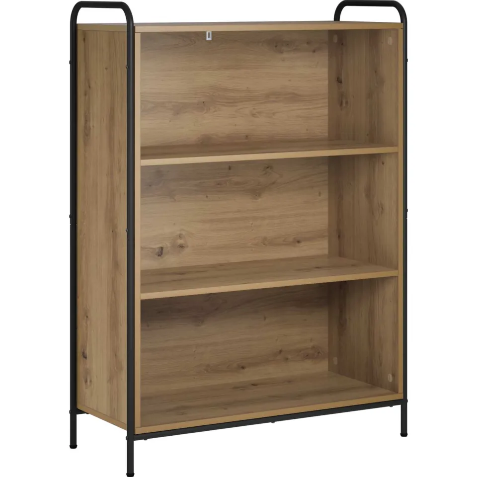 vidaXL Boekenkast 55,5 x 33 x 174 cm Bewerkt hout Artisanaal eiken, foto 3