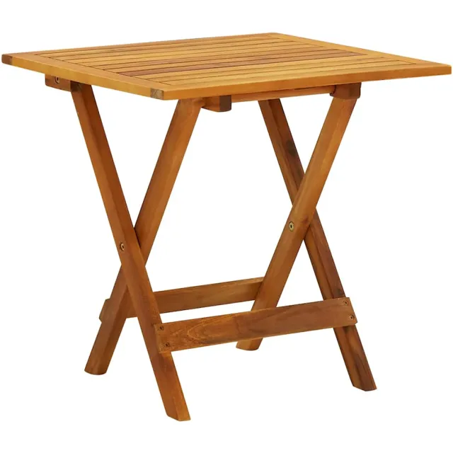vidaXL Bistrotafel 46x46x47 cm massief acaciahout bruin