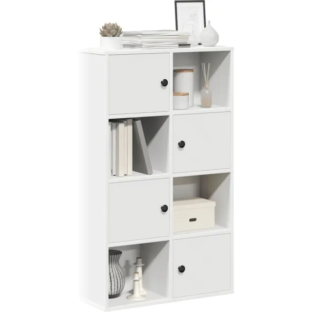 vidaXL Boekenkast 60x24x101,5 cm bewerkt hout wit
