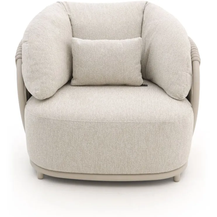 Suns Vivaro/Nova stoel-bank loungeset 5-delig Taupe