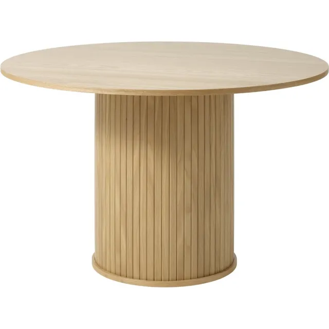 Giga Living Eettafel Nola Naturel Ø120 cm - Giga Living