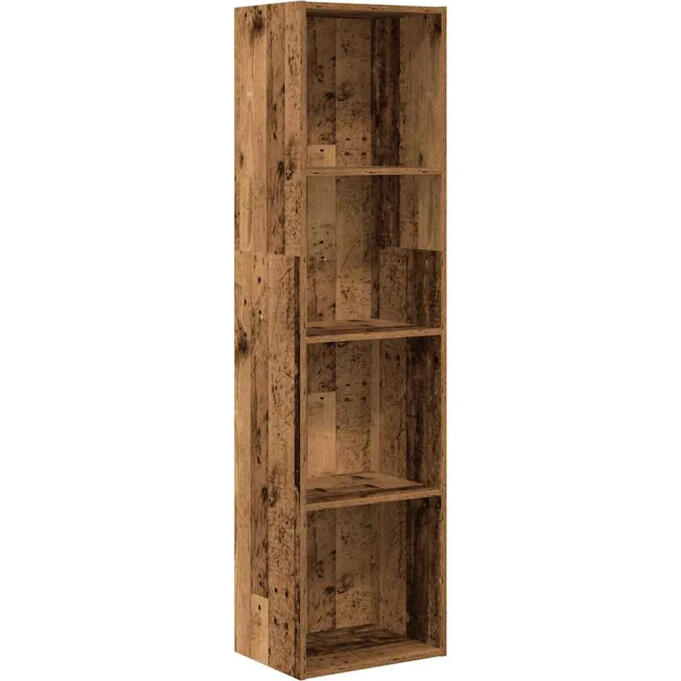 vidaXL Boekenkast 40x30x152 cm bewerkt hout oud houtkleurig Bruin