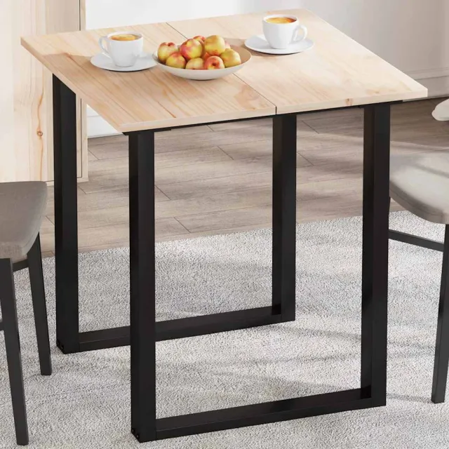 vidaXL Tafelbladen 2 st rechthoekig 70x35x1,7 cm massief grenenhout Bruin