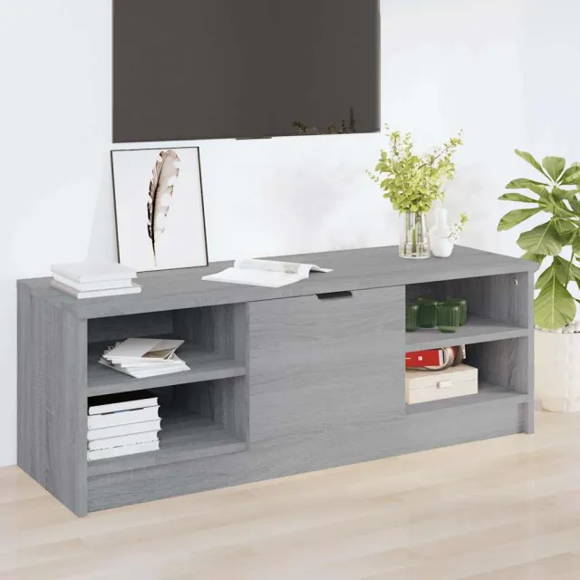 vidaXL Tv-meubel 102x35,5x36,5 cm bewerkt hout grijs sonoma eikenkleur, foto 2
