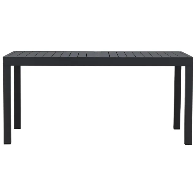Nest of Nora Uitschuifbare tuintafel rechthoekig - Mara - Aluminium 160/240x100x75 - Zwart