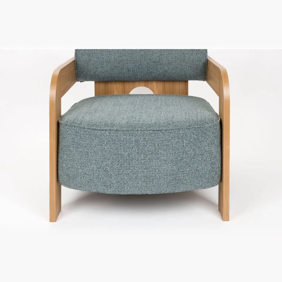 Zuiver fauteuil Oolong blauw, foto 5