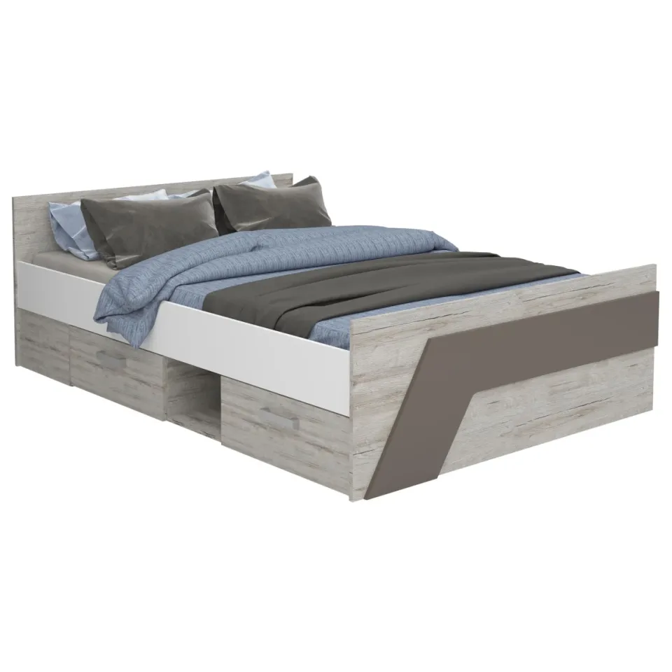 tweepersoonsbed Lando zandeiken, foto 3