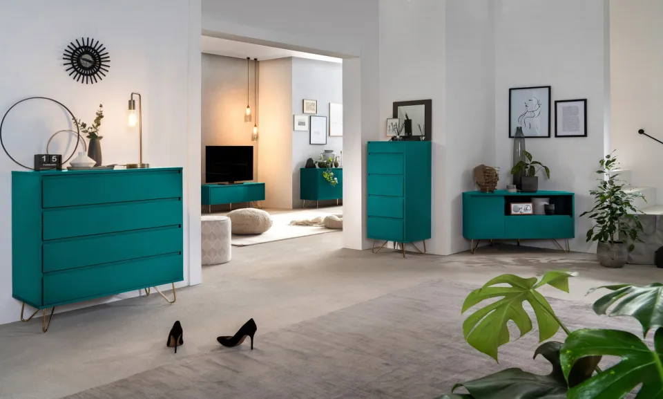 tv-meubel Lucy blauwgroen 120 cm, foto 6