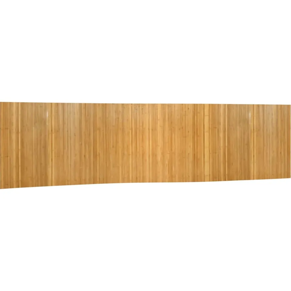 vidaXL Kamerscherm breedte 800 cm hoogte 165 cm bamboe naturel Bruin
