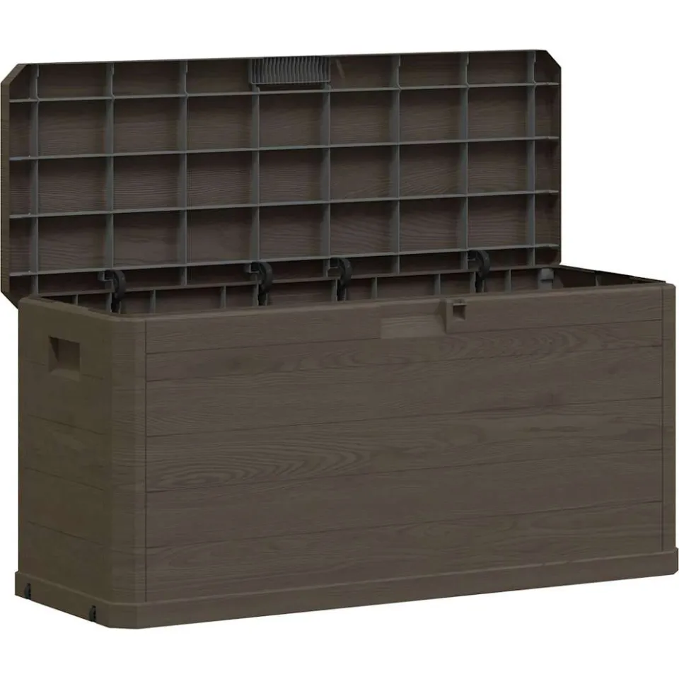 vidaXL Tuinbox 280 L bruin, foto 3
