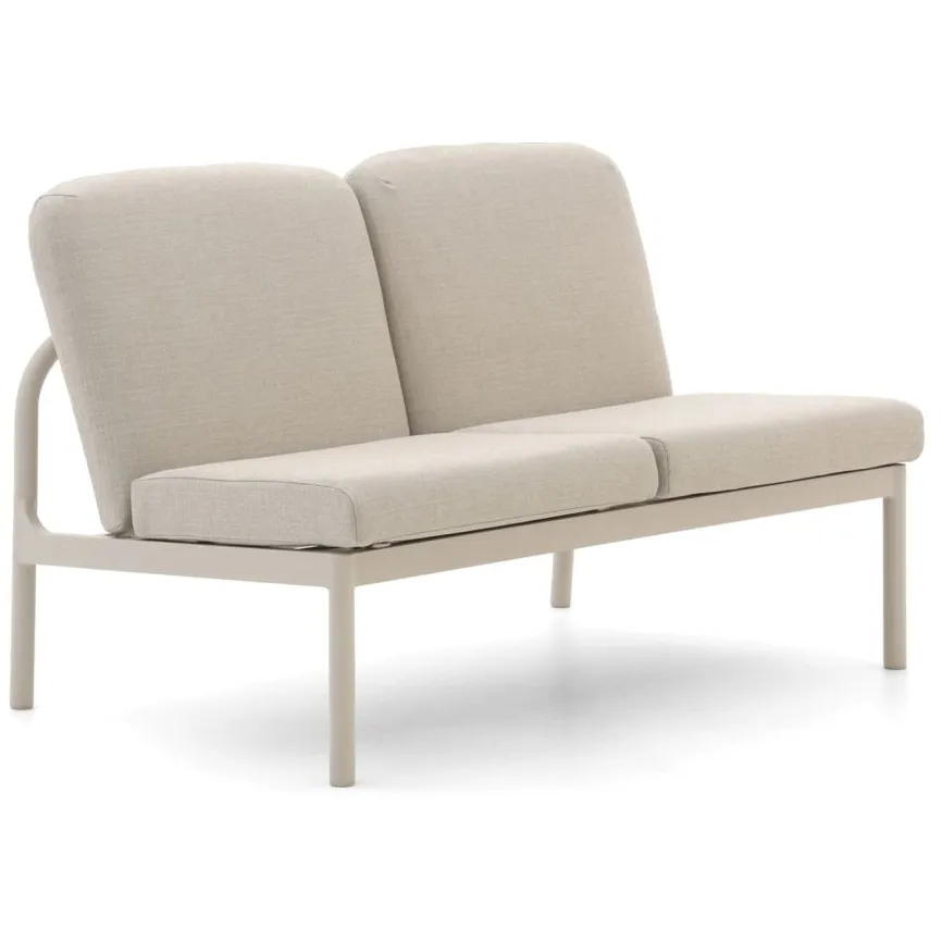 Manifesto Furniture Manifesto San Teodoro hoek dining loungebank 3-delig Taupe