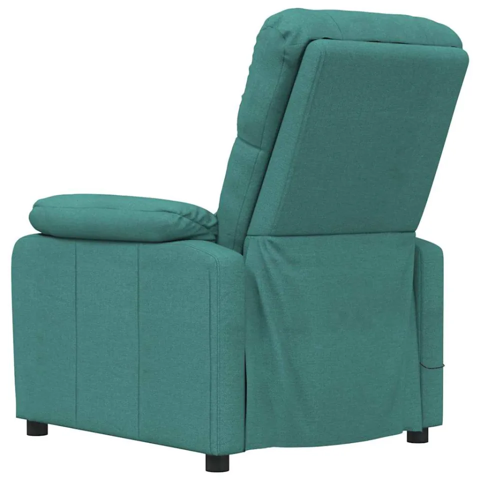 vidaXL Massagestoel stof donkergroen, foto 4