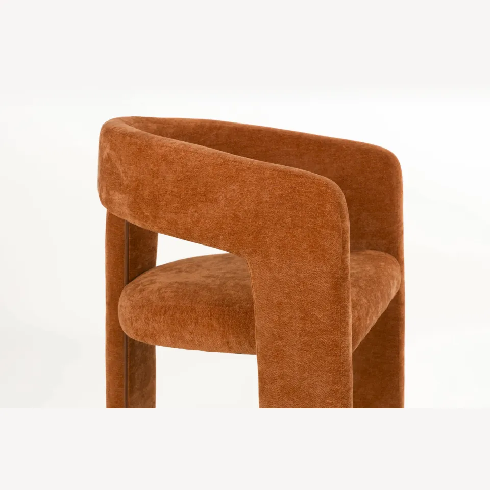 Housecraft Living Valentin eetkamerstoel oranje, foto 6