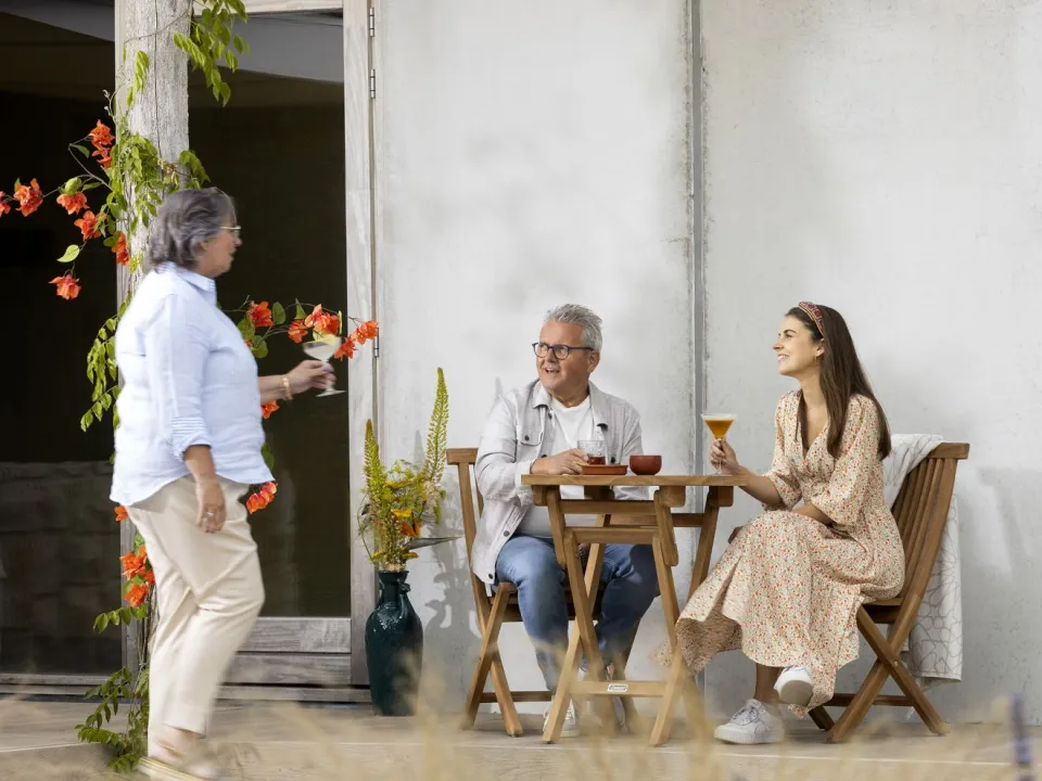Sunyard Furniture Sunyard Country dining tuinstoel inklapbaar bruin, foto 3