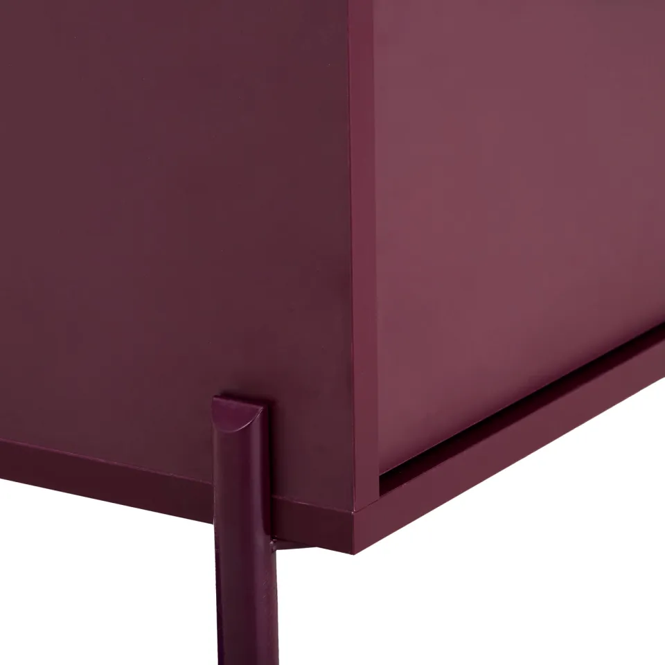 NOUS Living kledingkast Malta burgundy, foto 8