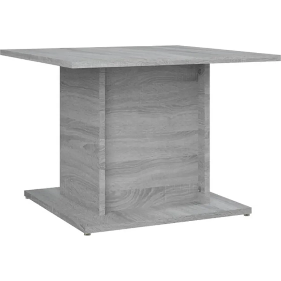 vidaXL Salontafel 55,5x55,5x40 cm bewerkt hout grijs sonoma eikenkleur, foto 3