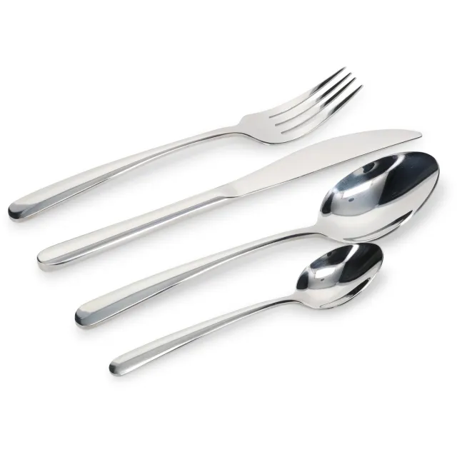 Salt & Pepper Bestekset 16-delig Aura zilver