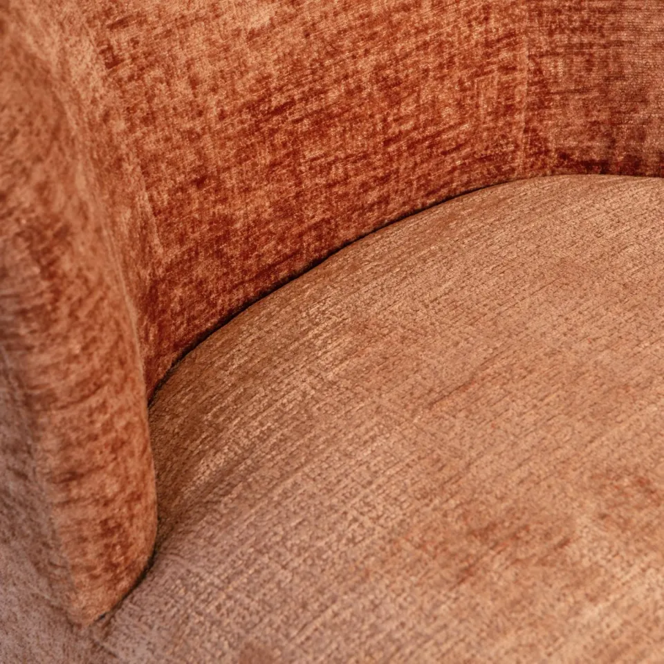 WOOOD Atty Draaifauteuil - Grove Melange - Grijs - 75x74x65, foto 6