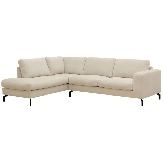 DÉJA Living DÉJA Hoekbank 3-zits Parker Beige Links