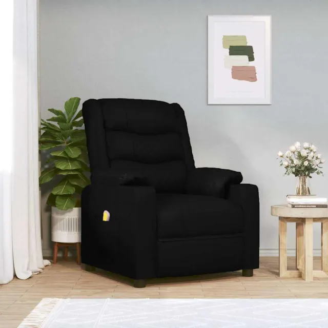 vidaXL Massagestoel kunstleer zwart, foto 2