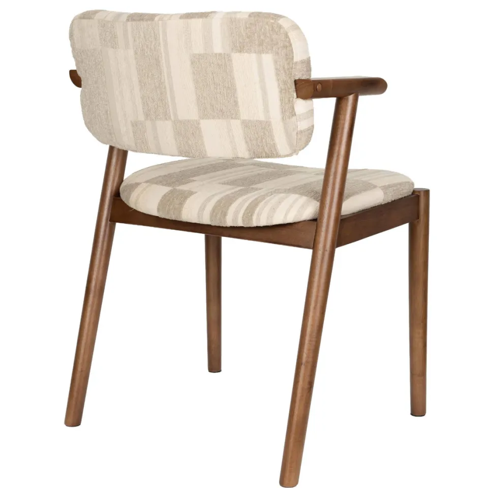 Dutchbone Sara eetkamerstoel beige, foto 3