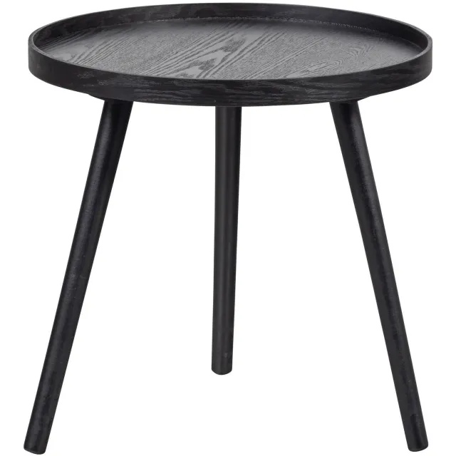 WOOOD Mesa bijzettafel M zwart black