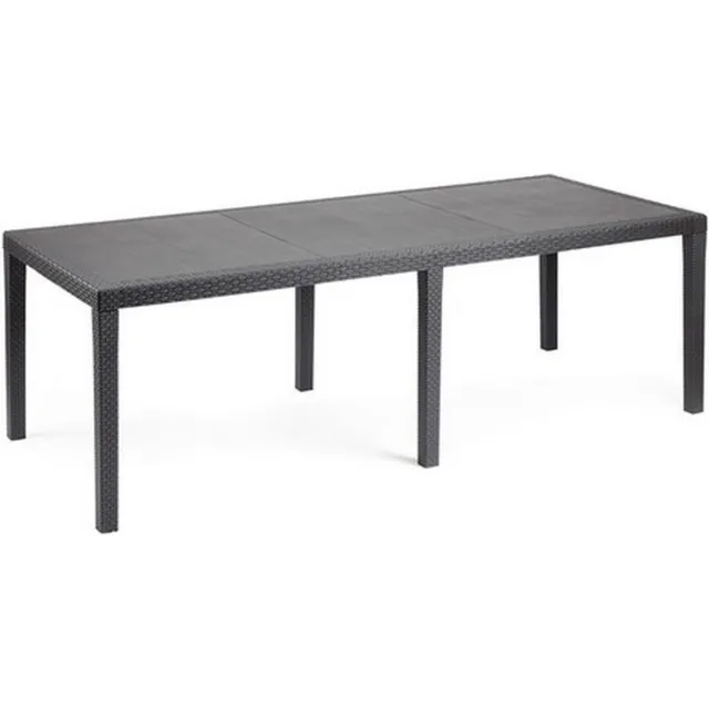 Ipae-Progarden Farniente - Tuintafel Kingsize 220 x 90 x 72cm - Urban Living Eettafel Antraciet