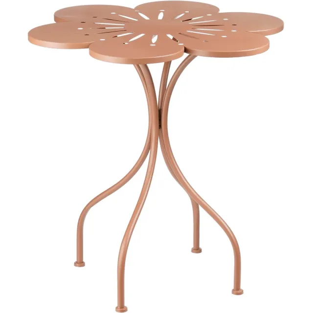Mica Decorations Fleuri Bistrotafel - H73 x Ø70 cm - IJzer - Terra