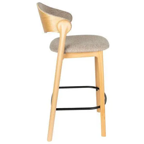 Dutchbone Babington barkruk naturel, foto 3