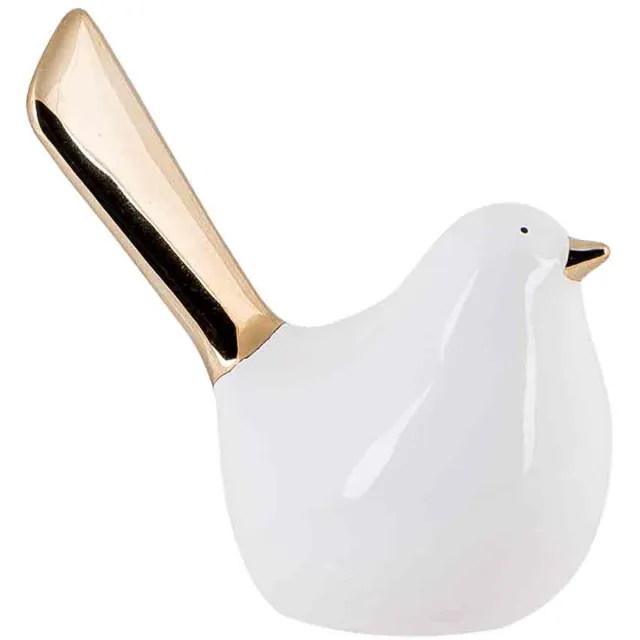Cosy @ Home Vogel Metallic Beak And Tail Goud 12,5x6