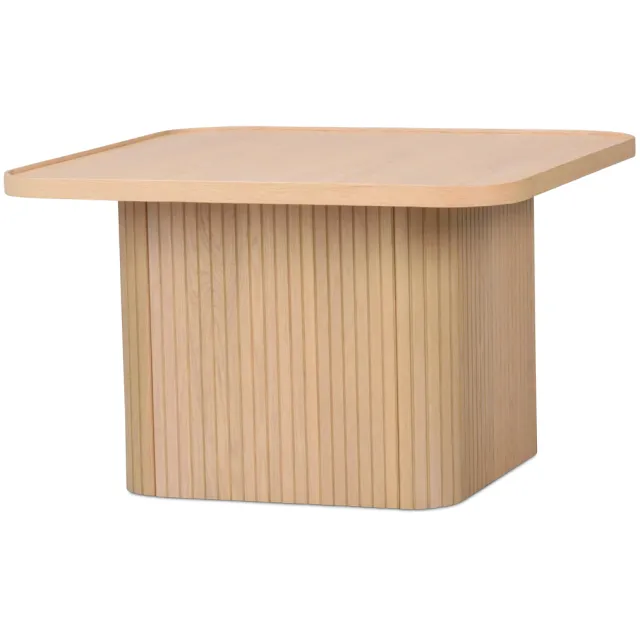 Rowico Home Sullivan houten bijzettafel whitewash - 60 x 60 cm Bruin