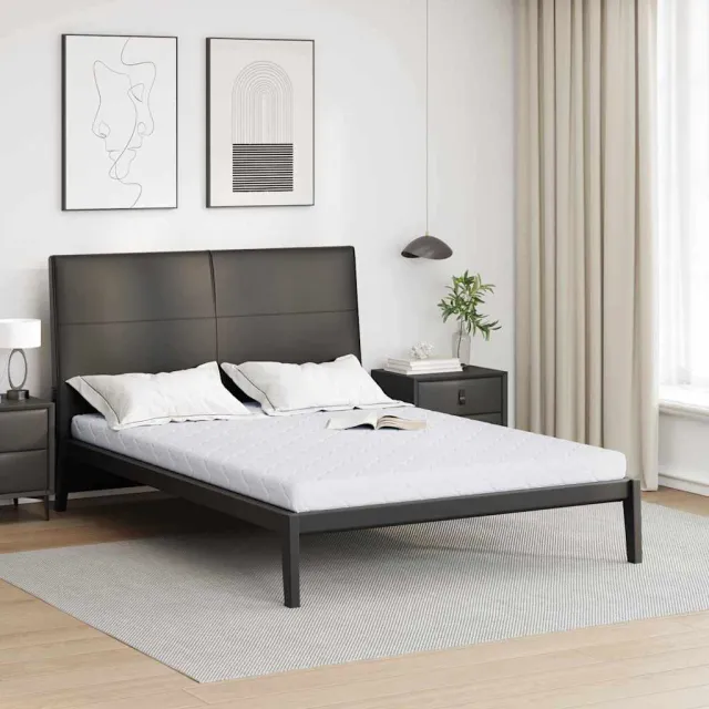 vidaXL Matras Wit 160 x 200 cm Jacquard stof