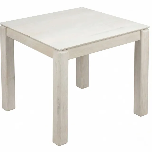 Cosmo Casa Eettafel - Massief mangohout - 80 x 80 x 75 cm Zie omschrijving