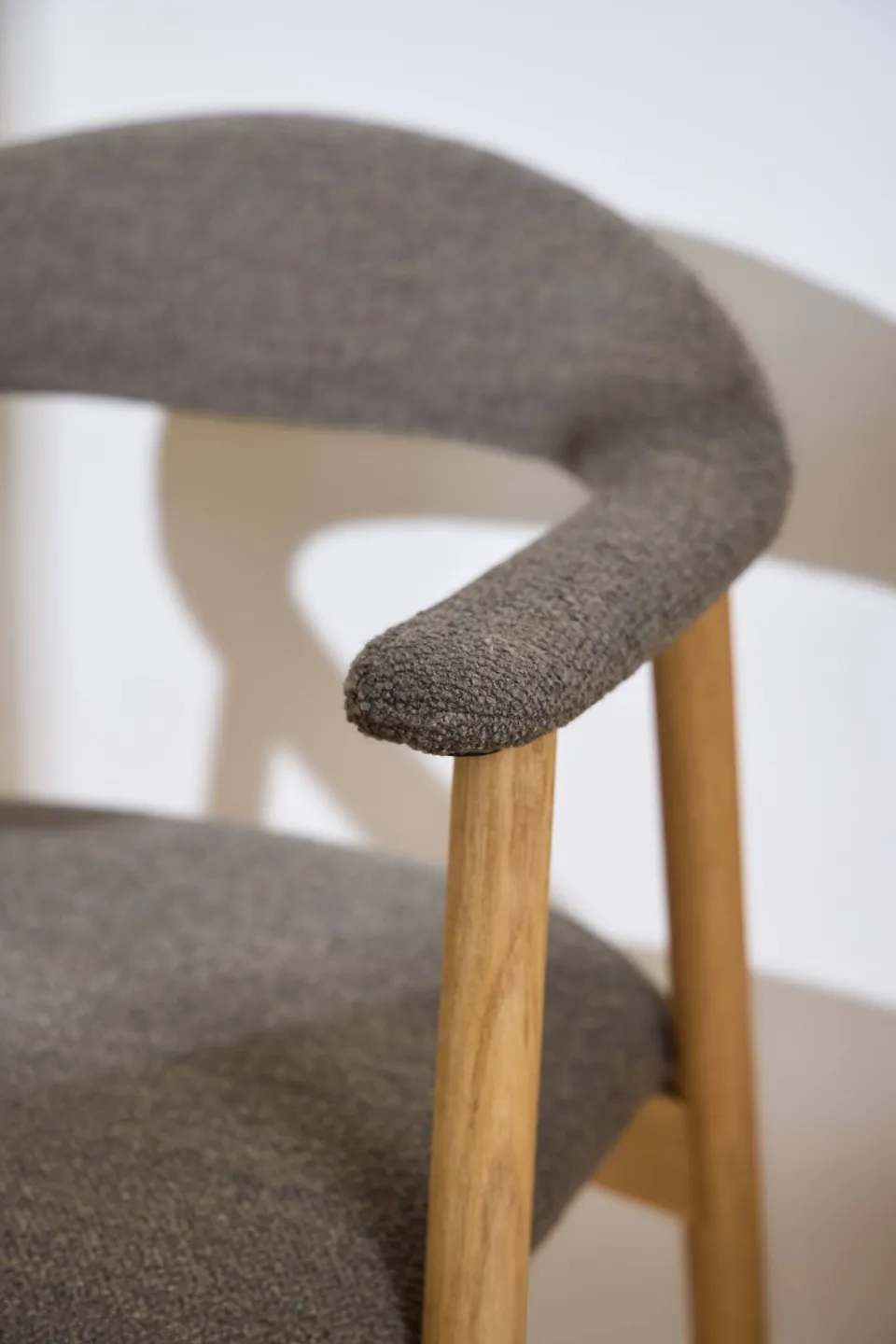 Wehkamp Home Alea eetkamerstoel taupe, foto 6