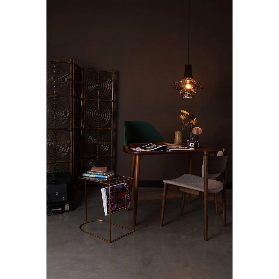 Dutchbone Finn bureau bruin, groen, foto 5